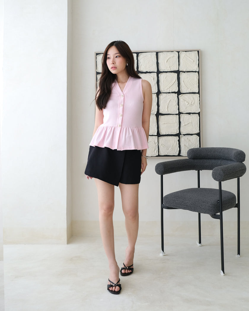 Nomitee's Genova Top Atasan Wanita Tanpa Lengan