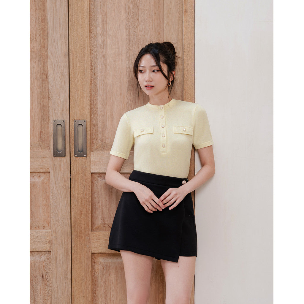 Nomitee's Eris Top Atasan Wanita Lengan Pendek