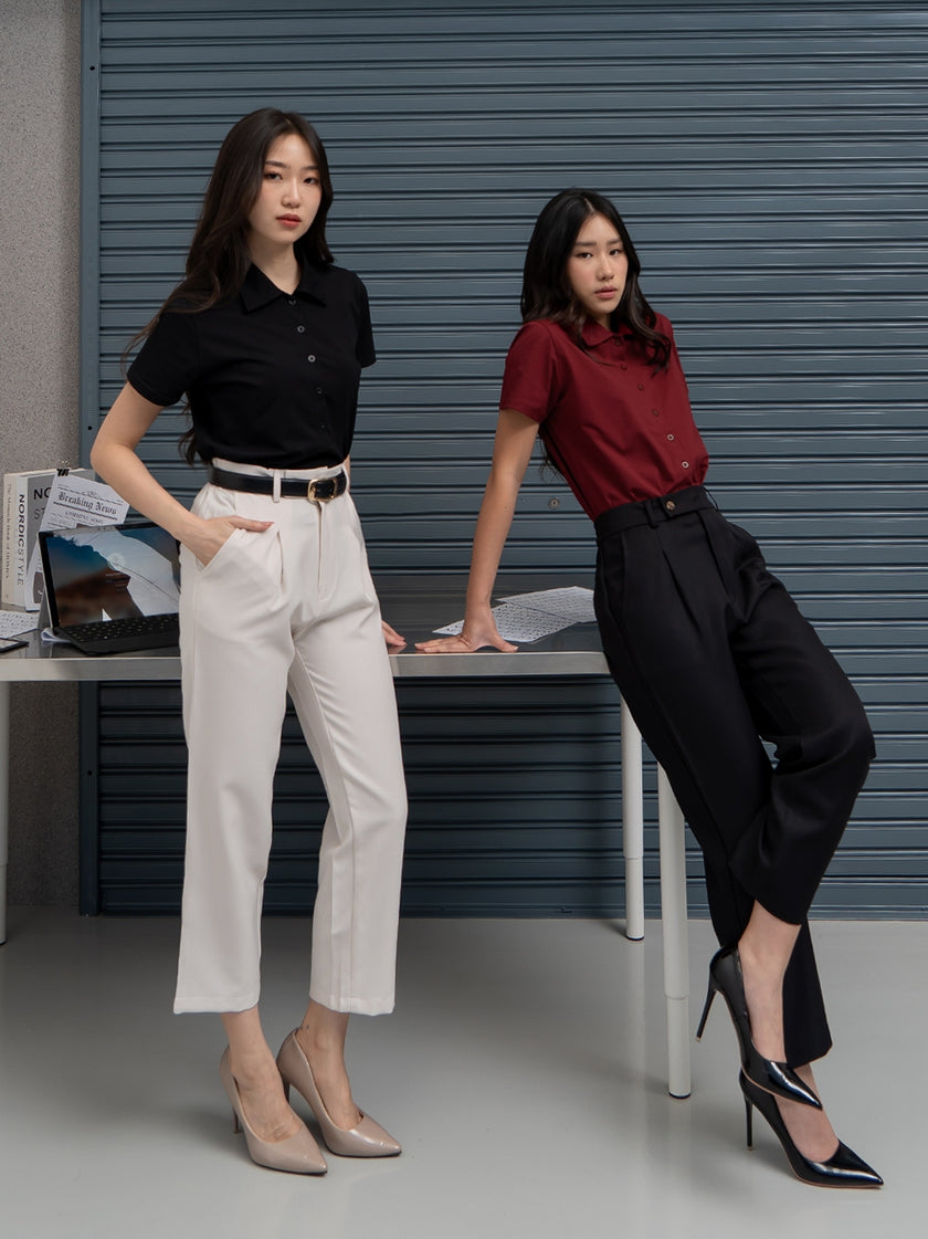 Nomitee's Cindy Top Atasan Wanita Lengan Pendek