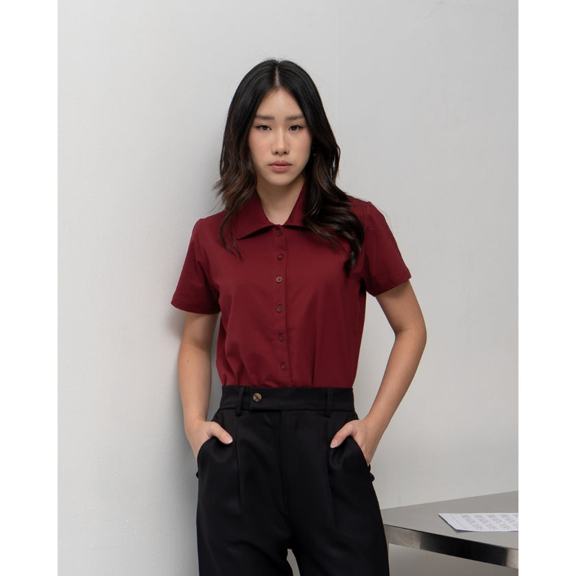 Nomitee's Cindy Top Atasan Wanita Lengan Pendek