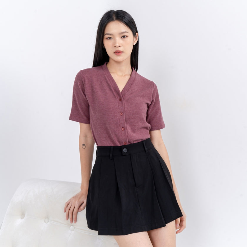 Nomitee's Neysa Top Atasan Wanita Lengan Pendek