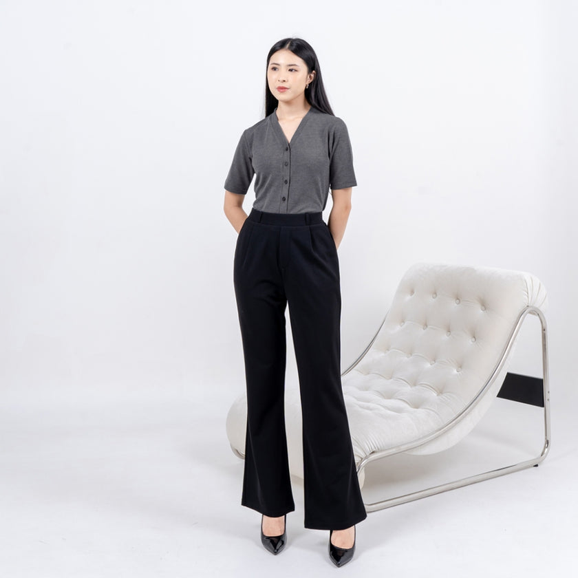 Nomitee's Neysa Top Atasan Wanita Lengan Pendek