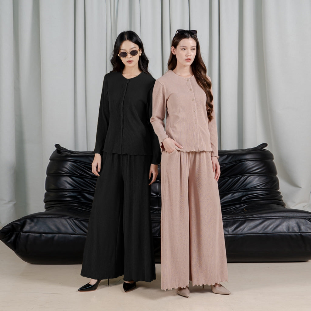 Nomitee's Marcia Flare Pants Celana Panjang Wanita (Tidak Dijual Satu Set)