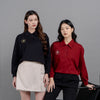 Nomitee's Avery Top Poloshirt Wanita Lengan Panjang