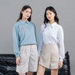 Nomitee's Avery Top Poloshirt Wanita Lengan Panjang