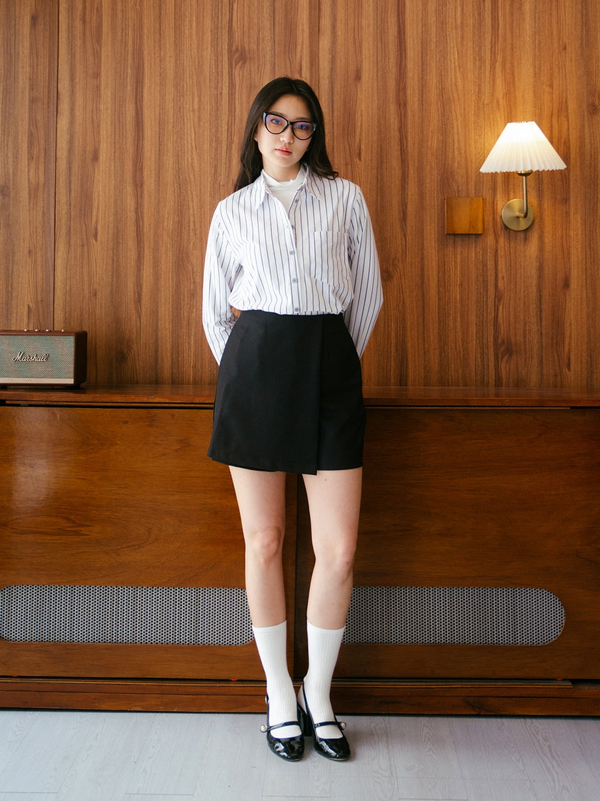 Nomitee's Arden Shirt Atasan Wanita Lengan Panjang