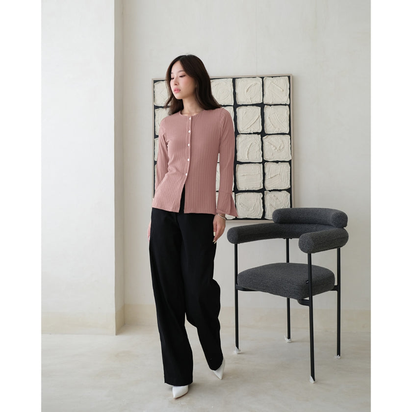 Nomitee's Marion Top Atasan Wanita Lengan Panjang