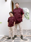 Nomitee's X Russ Koko Qurta Short Sleeve Hamza (KIDS)