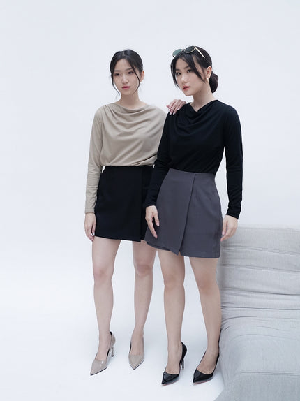 Nomitee's Medea Top Atasan Wanita Lengan Panjang