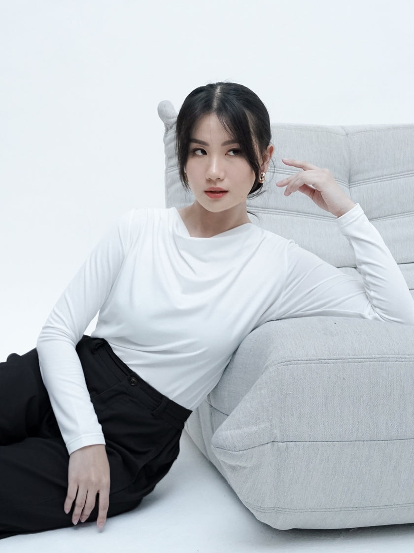 Nomitee's Medea Top Atasan Wanita Lengan Panjang