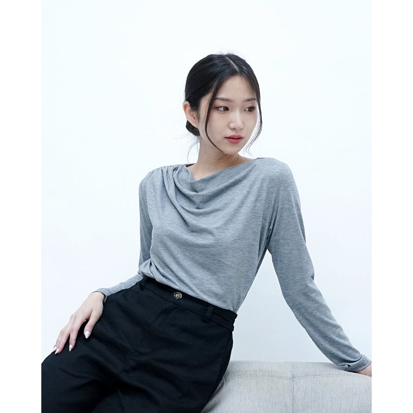 Nomitee's Medea Top Atasan Wanita Lengan Panjang