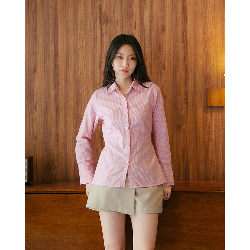 Nomitee's Rein Shirt Atasan Wanita Lengan Panjang