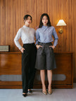 Nomitee's Mavis Shirt Atasan Wanita Lengan Panjang