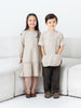 Nomitee's X Russ Zahra Dress Kids / Dress Anak Lengan Panjang