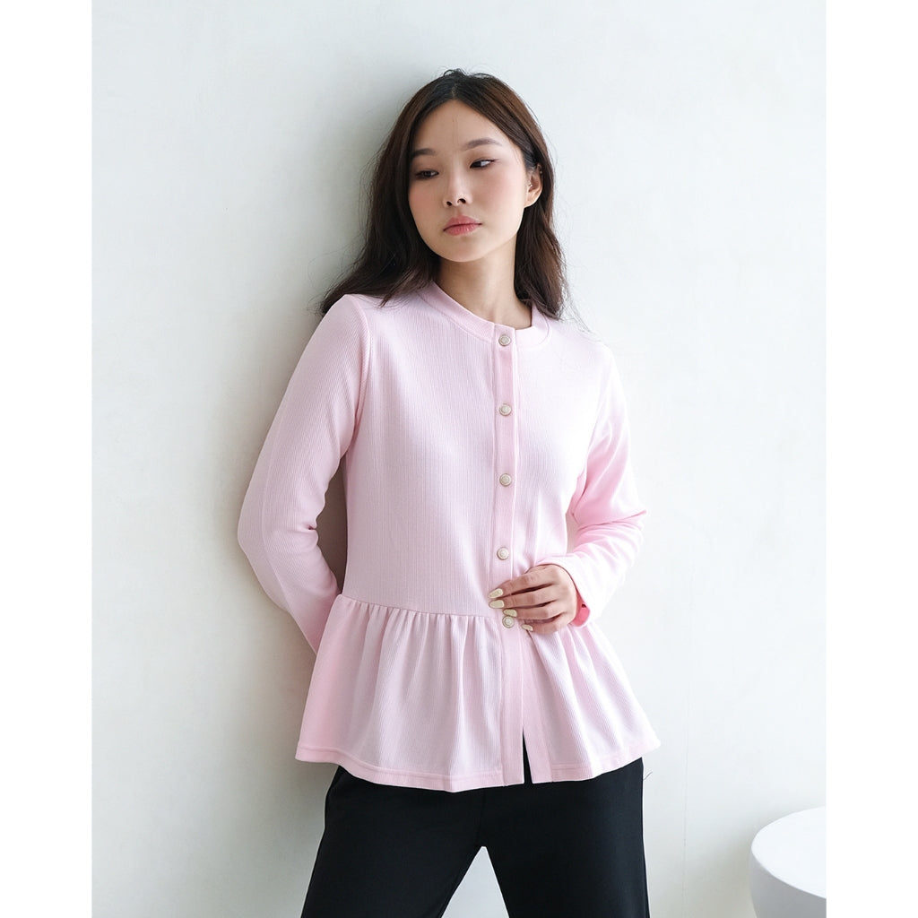 Nomitee's Laurent Top Atasan Wanita Lengan Panjang