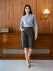 Nomitee's Mavis Shirt Atasan Wanita Lengan Panjang