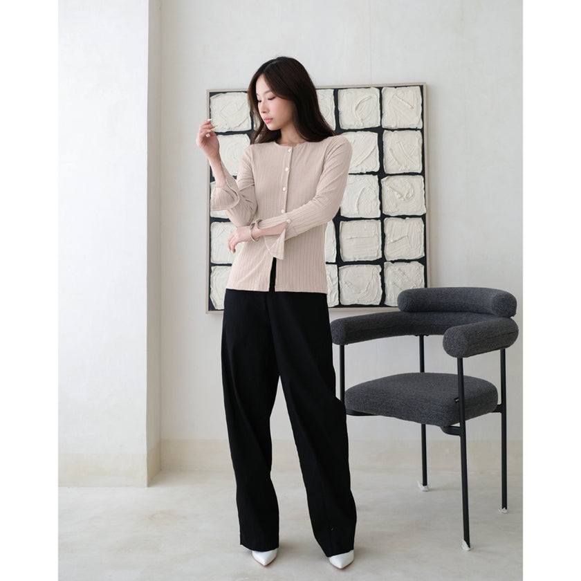 Nomitee's Marion Top Atasan Wanita Lengan Panjang