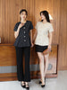 Nomitee's Hellen Top Atasan Wanita Lengan Pendek