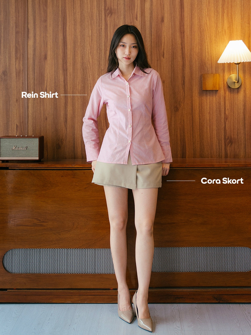 Nomitee's Rein Shirt Atasan Wanita Lengan Panjang