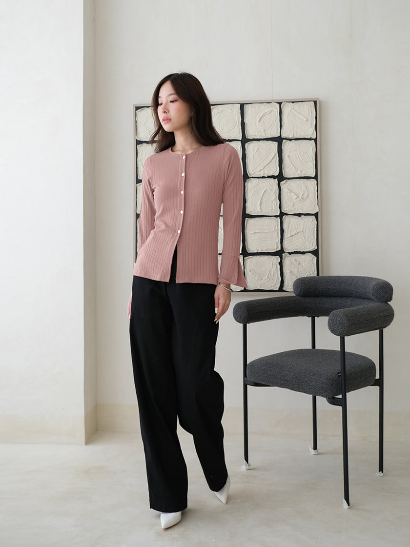 Nomitee's Marion Top Atasan Wanita Lengan Panjang