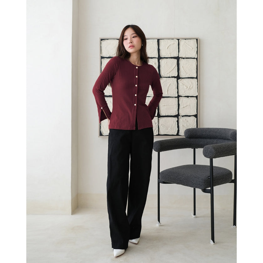 Nomitee's Marion Top Atasan Wanita Lengan Panjang