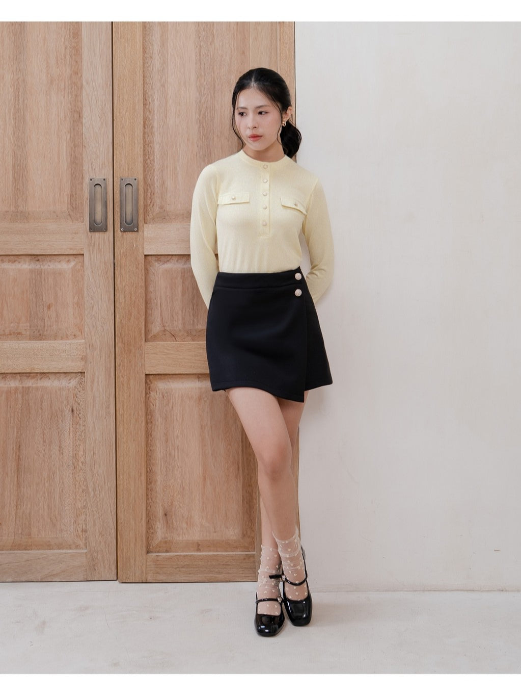 Nomitee's Maeva Top Atasan Wanita Lengan Panjang