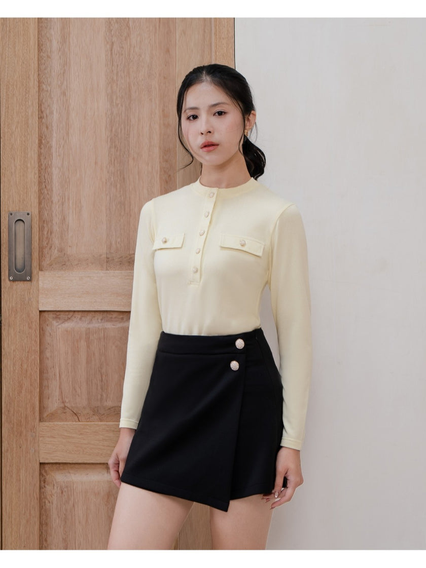 Nomitee's Maeva Top Atasan Wanita Lengan Panjang