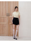 Nomitee's Eris Top Atasan Wanita Lengan Pendek