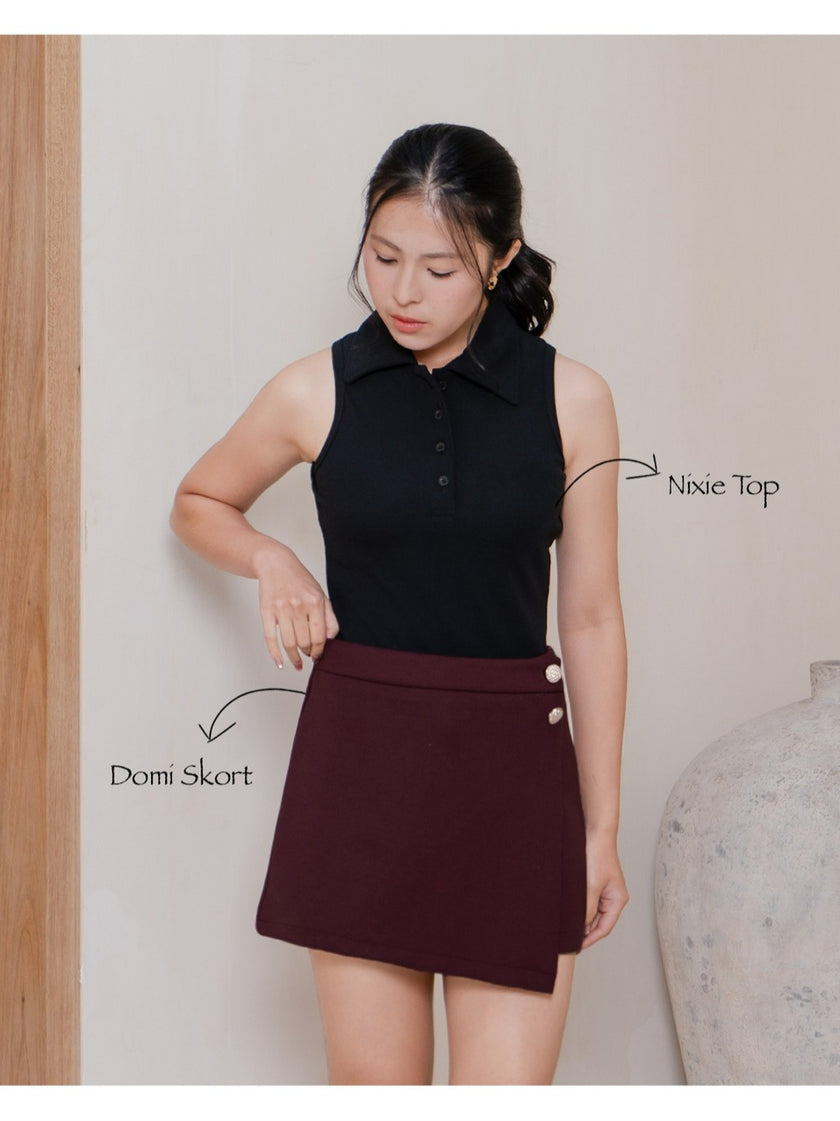 Nomitee's Domi Skort Rok Celana Wanita