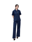Nomitee's Cloudy Top Atasan Wanita Lengan Pendek (Tidak Dijual Satu Set)