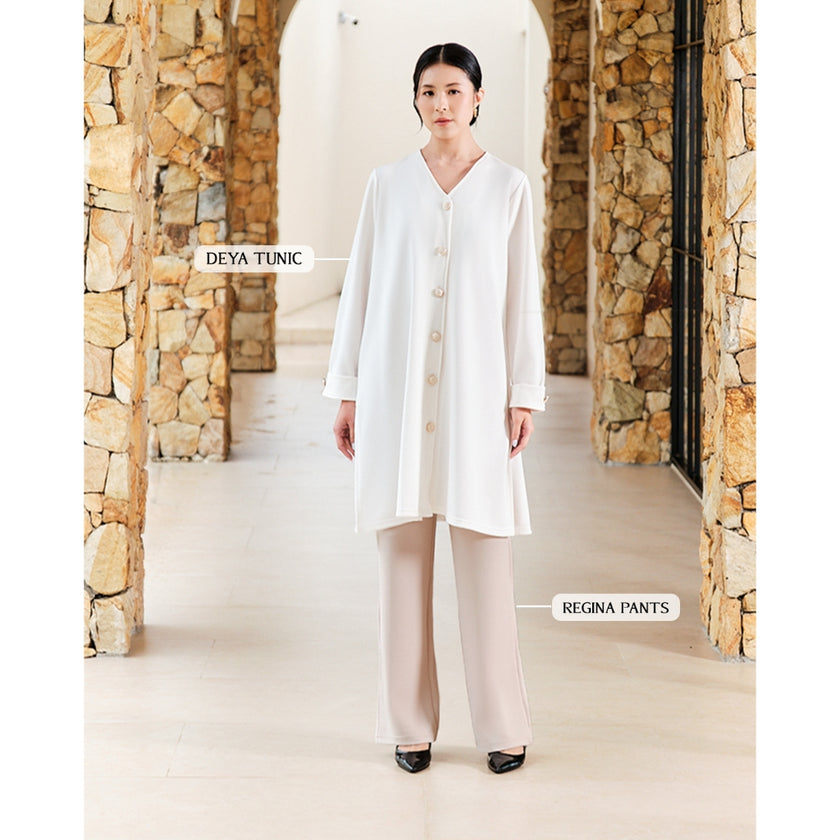 Nomitee's Deya Tunic Atasan Tunik Wanita Lengan Panjang