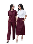 Nomitee's Cloudy Top Atasan Wanita Lengan Pendek (Tidak Dijual Satu Set)