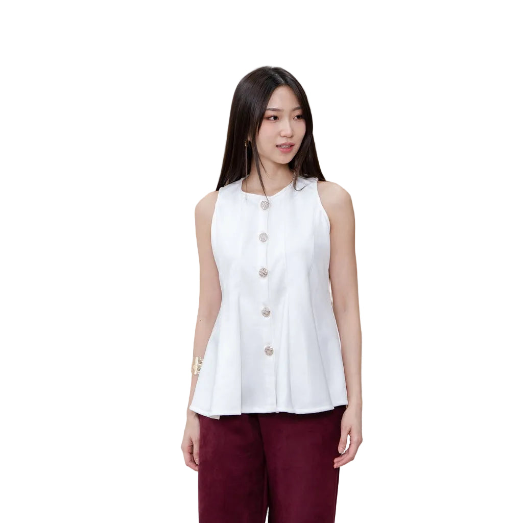 Nomitee's Joly Top Atasan Wanita Tanpa Lengan (Tidak Dijual Satu Set)