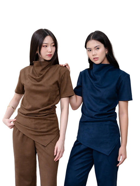 Nomitee's Driana Top Atasan Wanita Lengan Pendek (Tidak Dijual Satu Set)