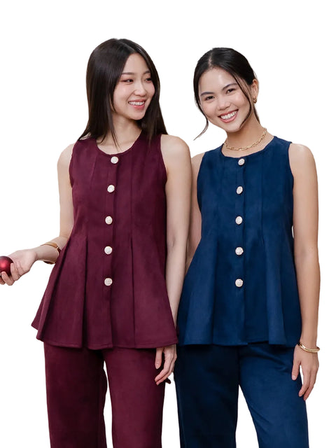 Nomitee's Joly Top Atasan Wanita Tanpa Lengan (Tidak Dijual Satu Set)