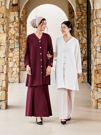 Nomitee's Deya Tunic Atasan Tunik Wanita Lengan Panjang