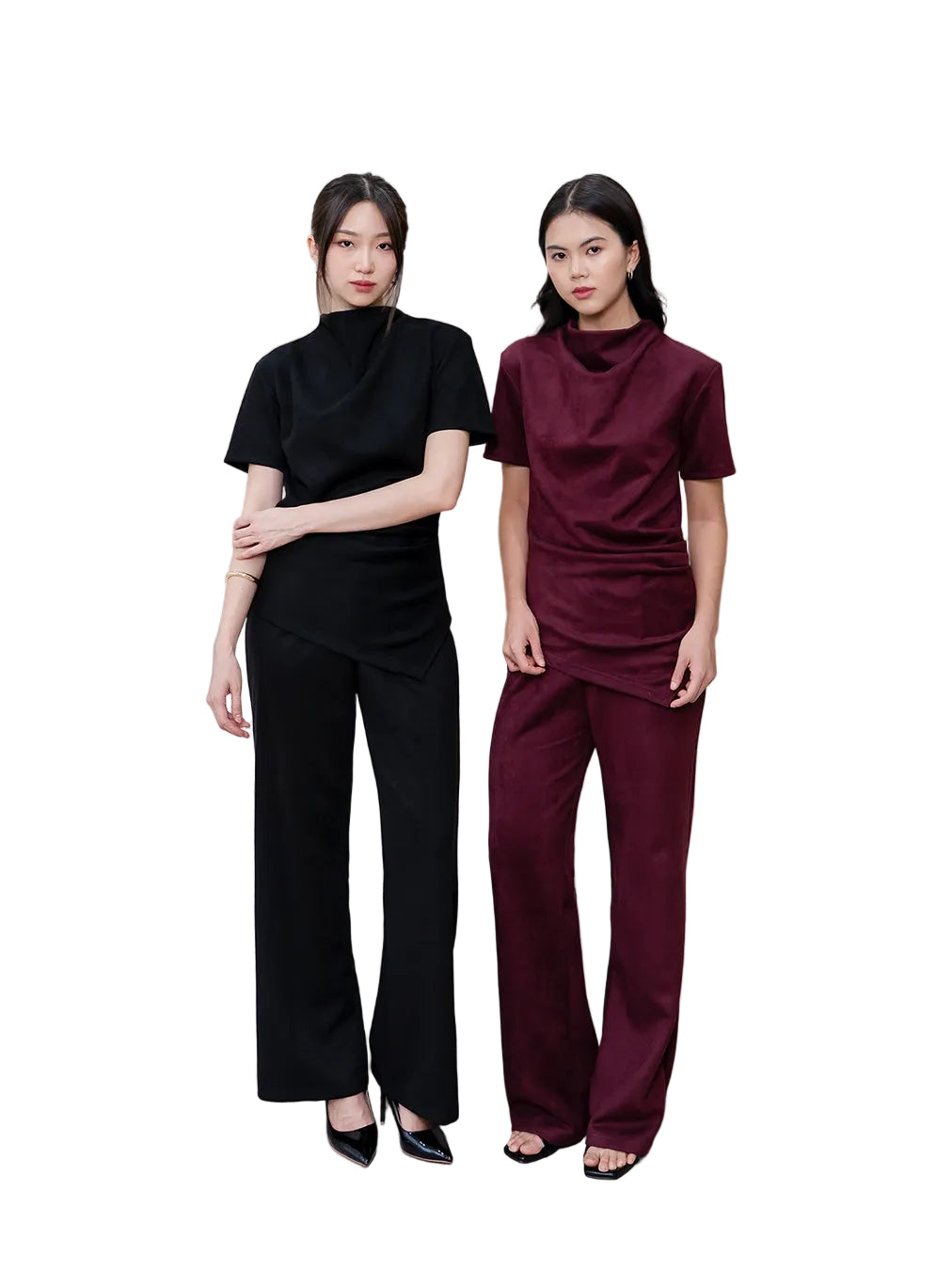 Nomitee's Driana Top Atasan Wanita Lengan Pendek (Tidak Dijual Satu Set)