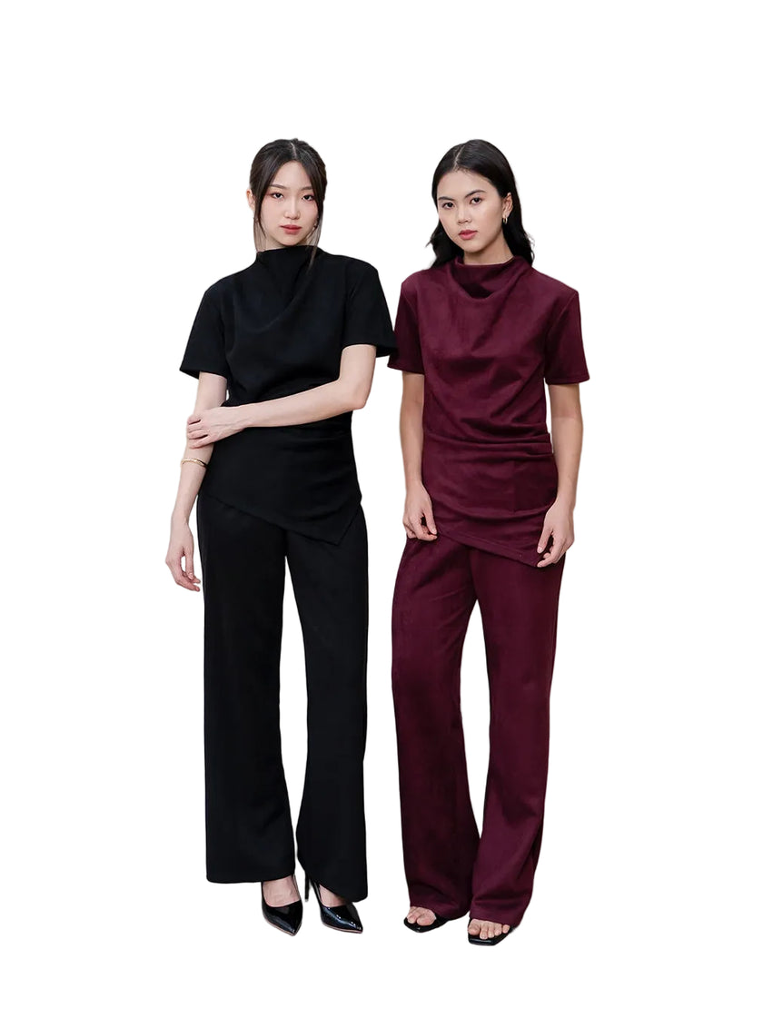 Nomitee's Driana Top Atasan Wanita Lengan Pendek (Tidak Dijual Satu Set)