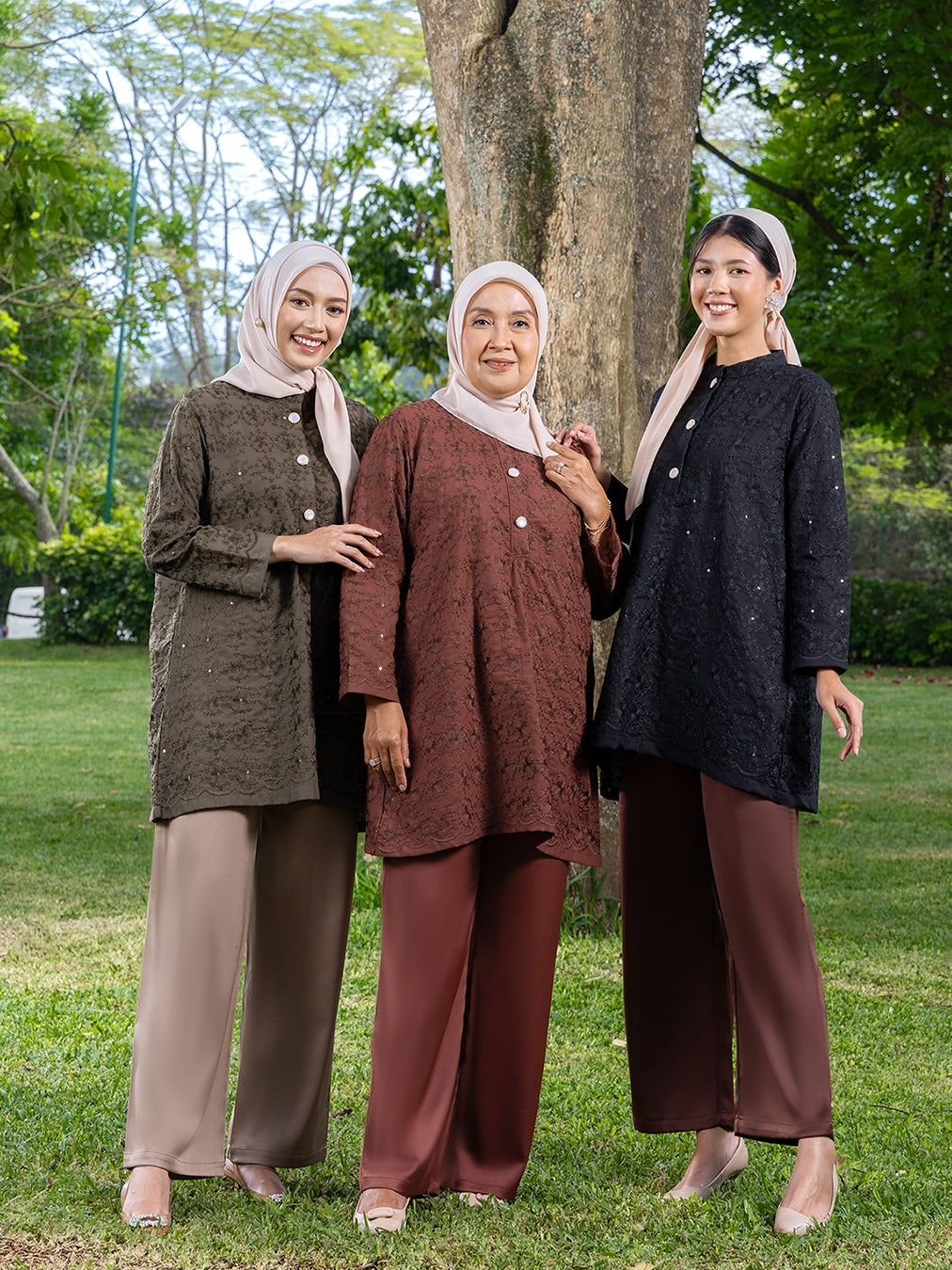 Nomitee's X Russ Sabira Set Setelan Wanita