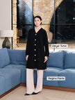 Nomitee's Deya Tunic Atasan Tunik Wanita Lengan Panjang