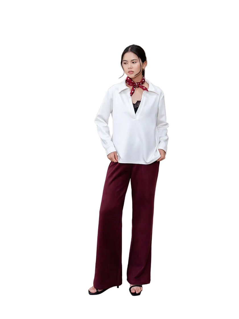 Nomitee's Moira Top Atasan Wanita Lengan Panjang (Tidak Dijual Satu Set)