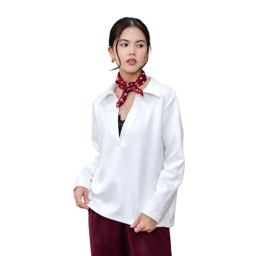 Nomitee's Moira Top Atasan Wanita Lengan Panjang (Tidak Dijual Satu Set)