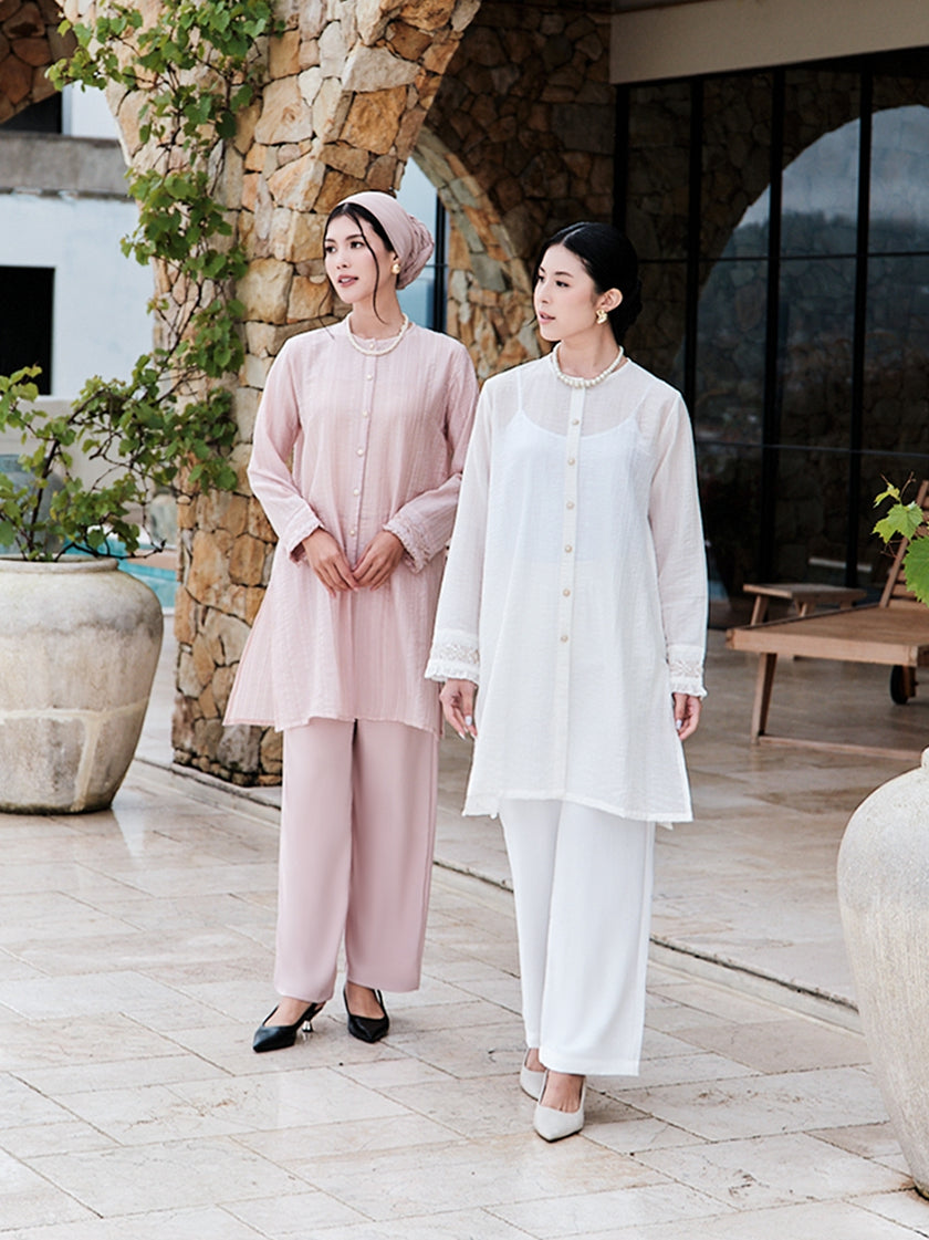 Nomitee's Hanara Tunic Atasan Tunik Wanita Lengan Panjang