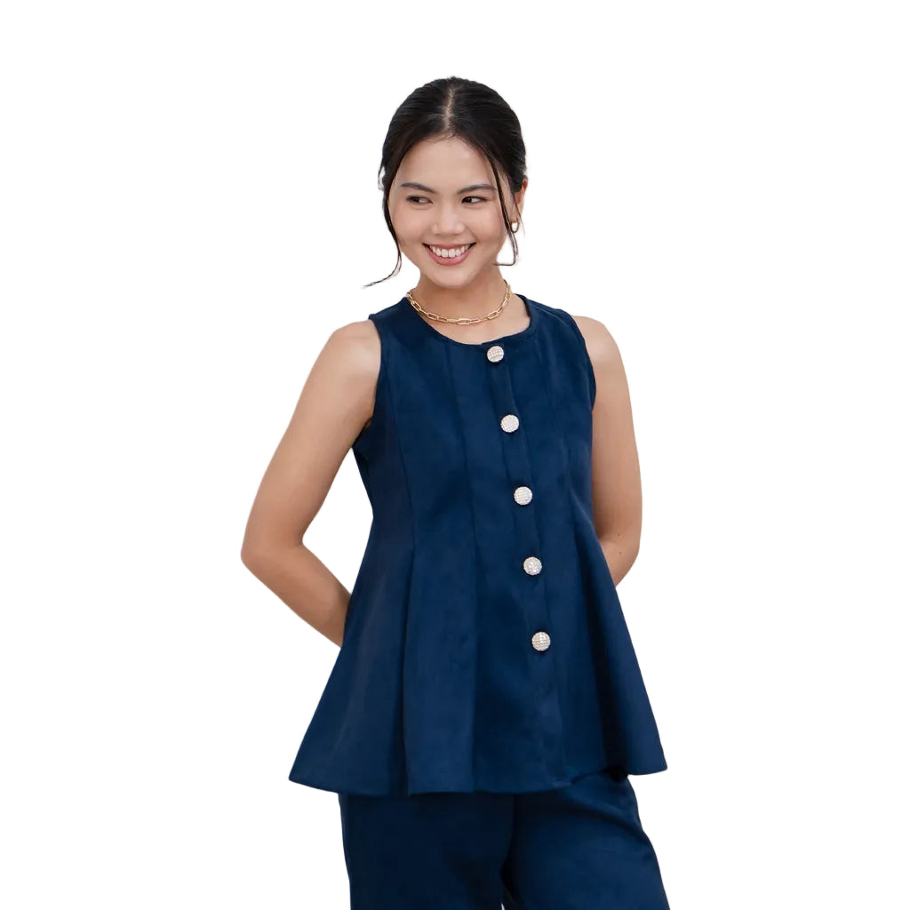 Nomitee's Joly Top Atasan Wanita Tanpa Lengan (Tidak Dijual Satu Set)