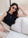 Nomitee's Keith Top Atasan Wanita Tanpa Lengan