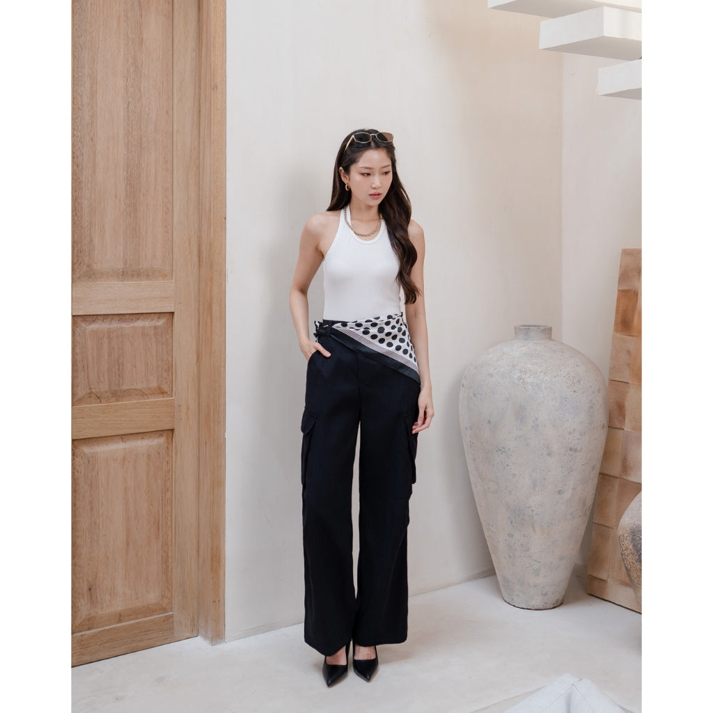 Nomitee's Oliver Pants Celana Cargo Panjang Wanita