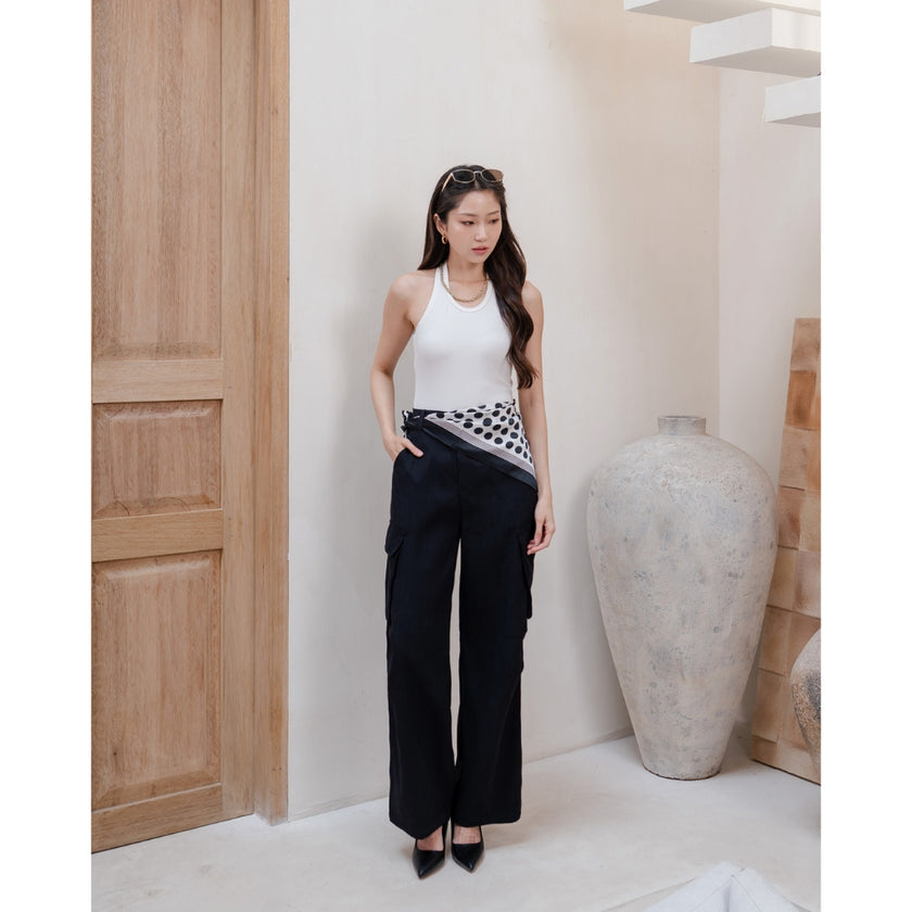 Nomitee's Oliver Pants Celana Cargo Panjang Wanita