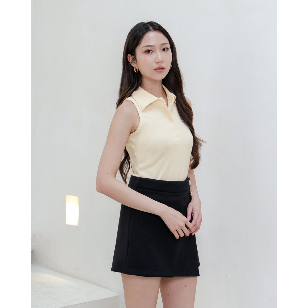 Nomitee's Nixie Top Atasan Wanita Tanpa Lengan