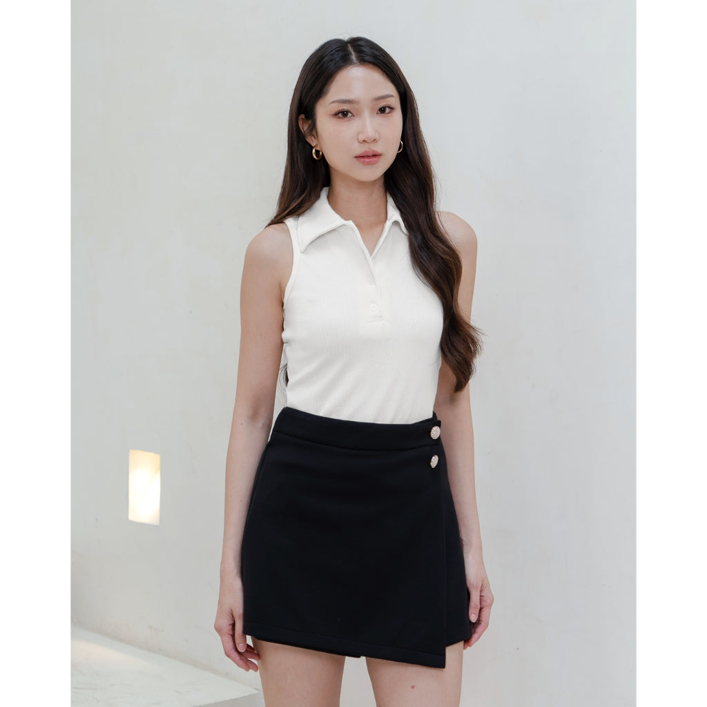 Nomitee's Nixie Top Atasan Wanita Tanpa Lengan