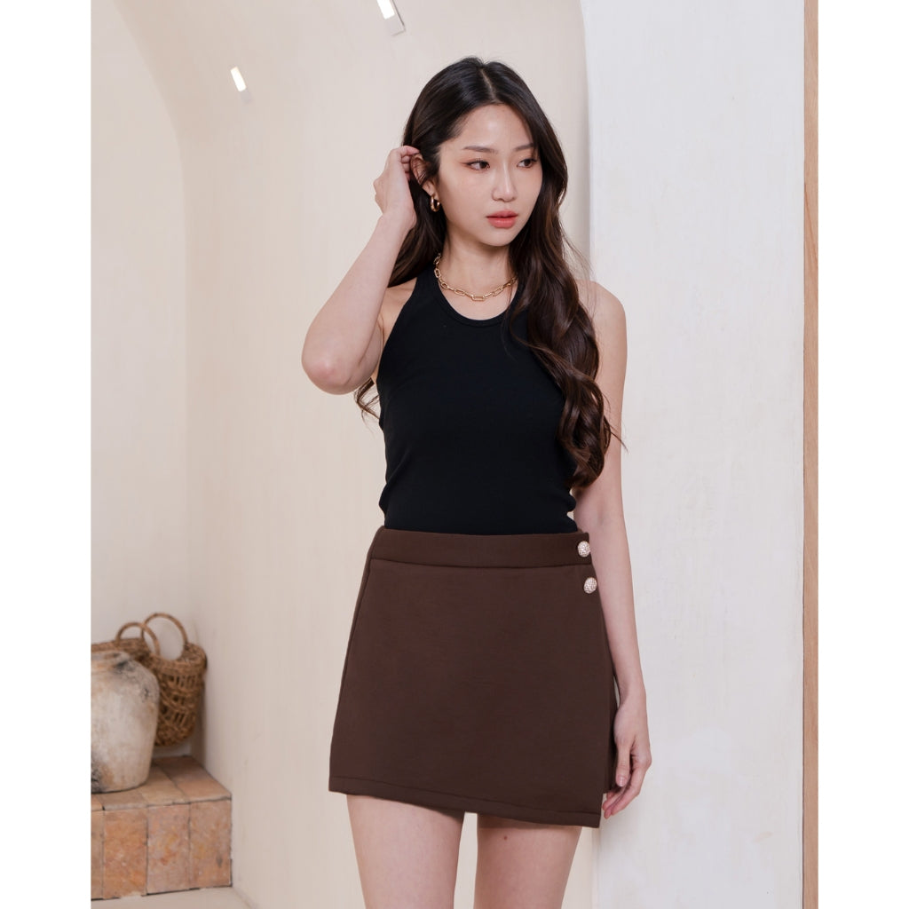 Nomitee's Zhoe Top Atasan Wanita Tanpa Lengan